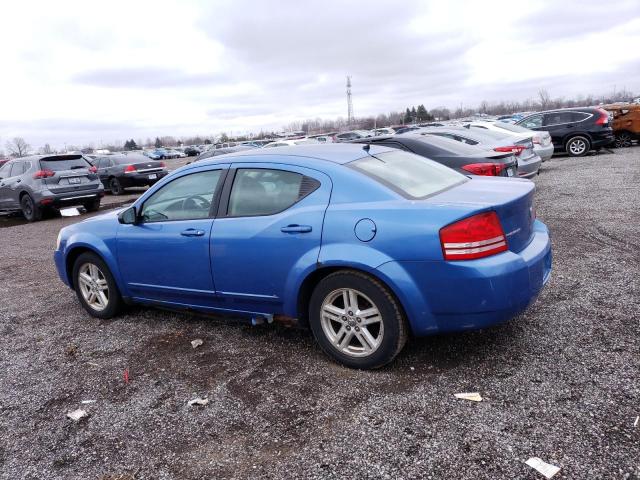 1B3LC56R08N602856 - 2008 DODGE AVENGER SXT BLUE photo 2