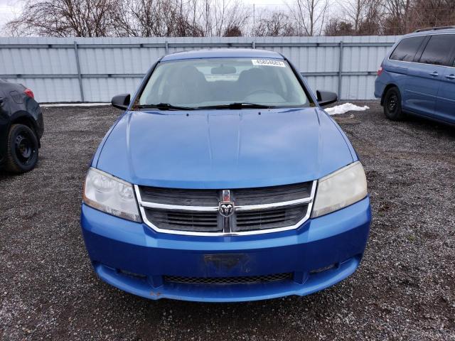 1B3LC56R08N602856 - 2008 DODGE AVENGER SXT BLUE photo 5