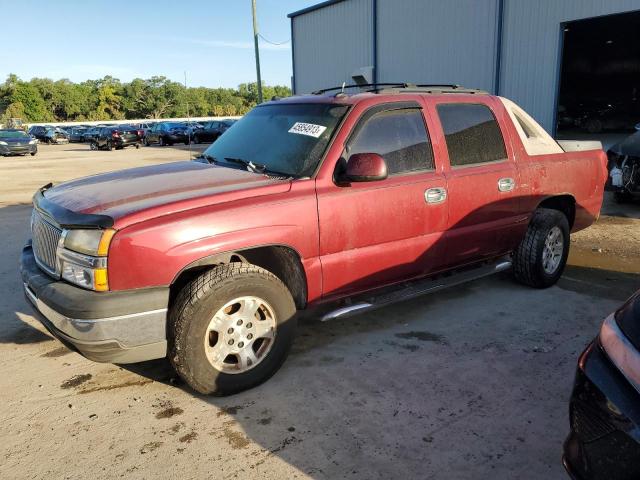 3GNEC12Z25G104580 - 2005 CHEVROLET AVALANCHE C1500 RED photo 1