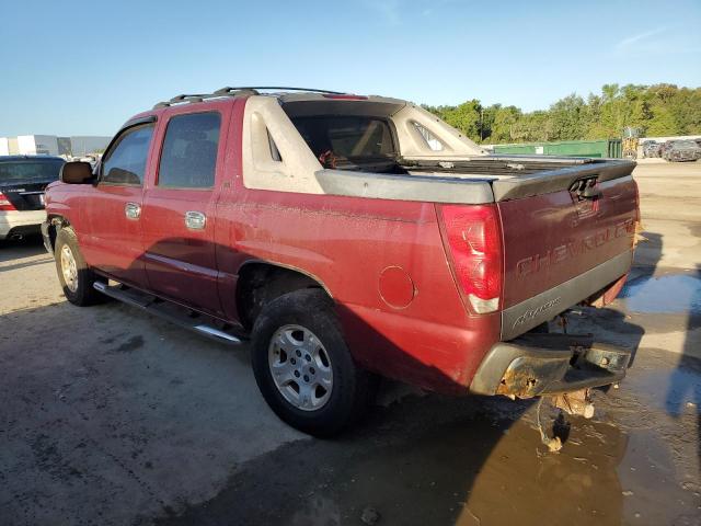 3GNEC12Z25G104580 - 2005 CHEVROLET AVALANCHE C1500 RED photo 2