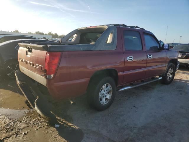 3GNEC12Z25G104580 - 2005 CHEVROLET AVALANCHE C1500 RED photo 3