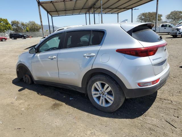 KNDPM3AC4H7226770 - 2017 KIA SPORTAGE LX SILVER photo 2