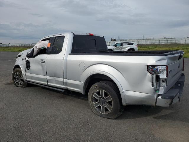 1FTEX1CP3GKE74443 - 2016 FORD F150 SUPER CAB SILVER photo 2