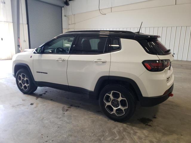 3C4NJDDB5NT164893 - 2022 JEEP COMPASS TRAILHAWK WHITE photo 2