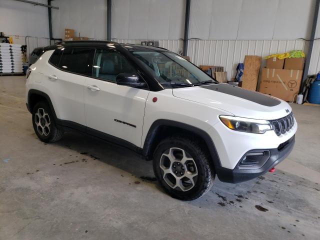 3C4NJDDB5NT164893 - 2022 JEEP COMPASS TRAILHAWK WHITE photo 4