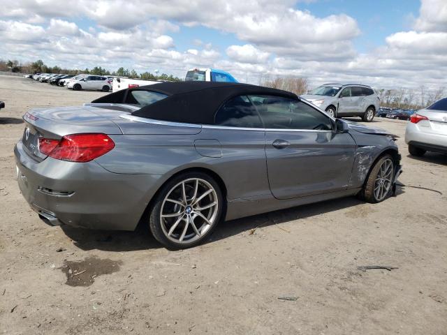 WBALZ3C58CDL71798 - 2012 BMW 650 I GRAY photo 3