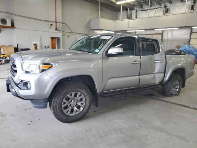 5TFAZ5CN0KX078500 - 2019 TOYOTA TACOMA DOUBLE CAB SILVER photo 1