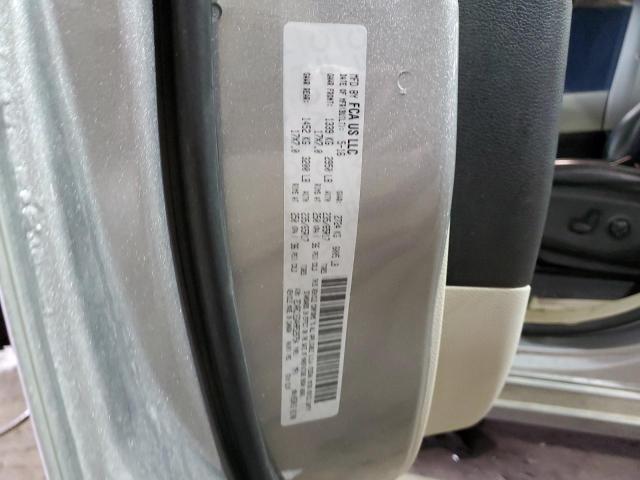 2C4RC1EG4HR529754 - 2017 CHRYSLER PACIFICA TOURING L PLUS SILVER photo 13