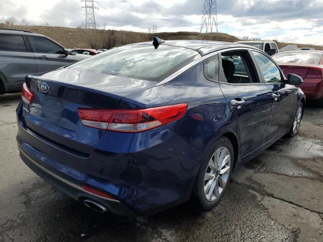 5XXGT4L30HG146766 - 2017 KIA OPTIMA LX BLUE photo 3