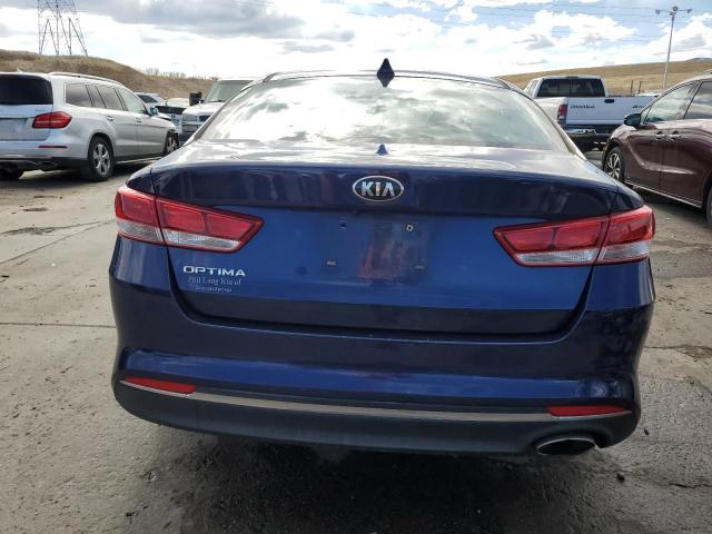 5XXGT4L30HG146766 - 2017 KIA OPTIMA LX BLUE photo 6