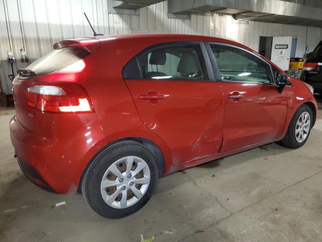 KNADM5A33F6494577 - 2015 KIA RIO LX RED photo 3