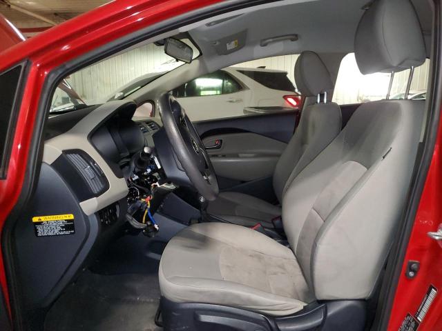 KNADM5A33F6494577 - 2015 KIA RIO LX RED photo 7