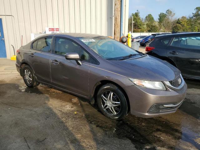 19XFB2F5XFE117538 - 2015 HONDA CIVIC LX GRAY photo 4