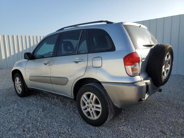 JTEGH20V010040901 - 2001 TOYOTA RAV4 SILVER photo 2