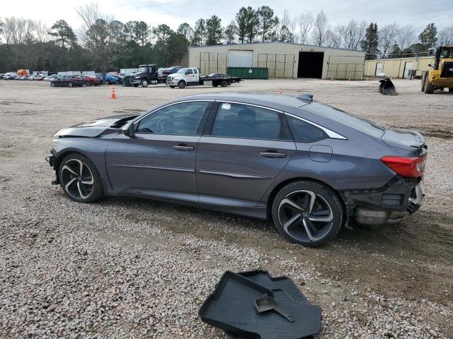 1HGCV1F39LA082901 - 2020 HONDA ACCORD SPORT GRAY photo 2