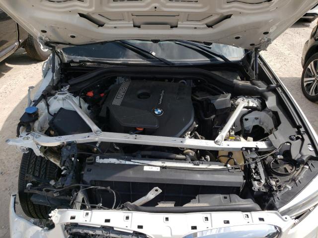 5UXTR7C57KLR51556 - 2019 BMW X3 SDRIVE30I WHITE photo 12