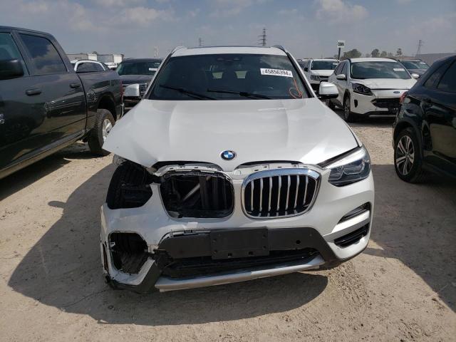 5UXTR7C57KLR51556 - 2019 BMW X3 SDRIVE30I WHITE photo 5