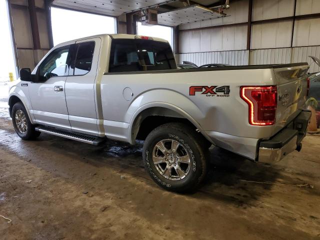 1FTFX1EF7GFD58048 - 2016 FORD F150 SUPER CAB SILVER photo 2