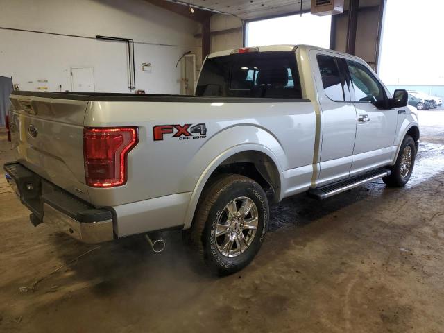 1FTFX1EF7GFD58048 - 2016 FORD F150 SUPER CAB SILVER photo 3