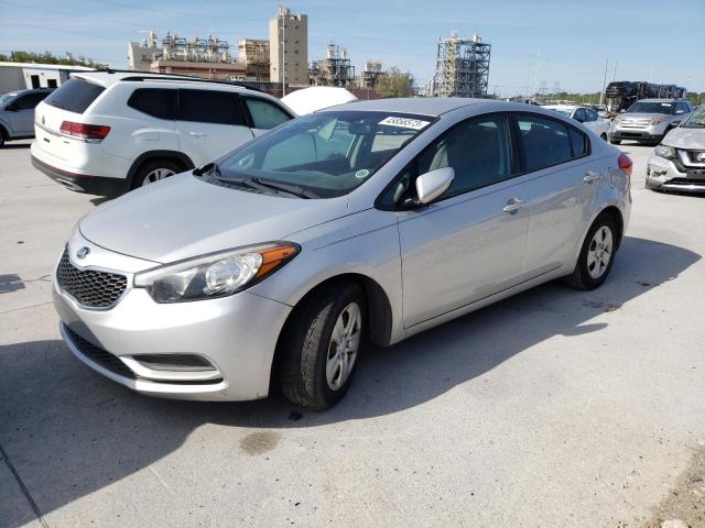 KNAFK4A6XG5445905 - 2016 KIA FORTE LX SILVER photo 1