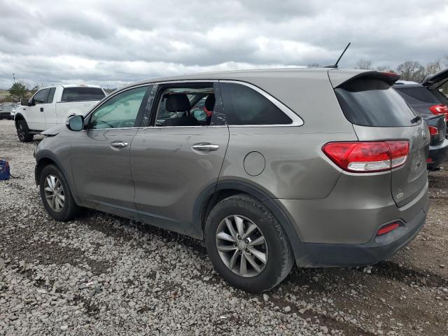 5XYPG4A37JG381612 - 2018 KIA SORENTO LX GRAY photo 2