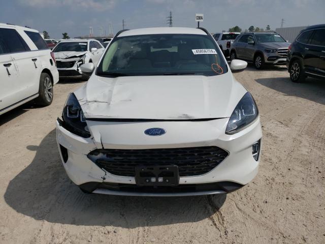 1FMCU0H63LUB45651 - 2020 FORD ESCAPE SEL WHITE photo 5