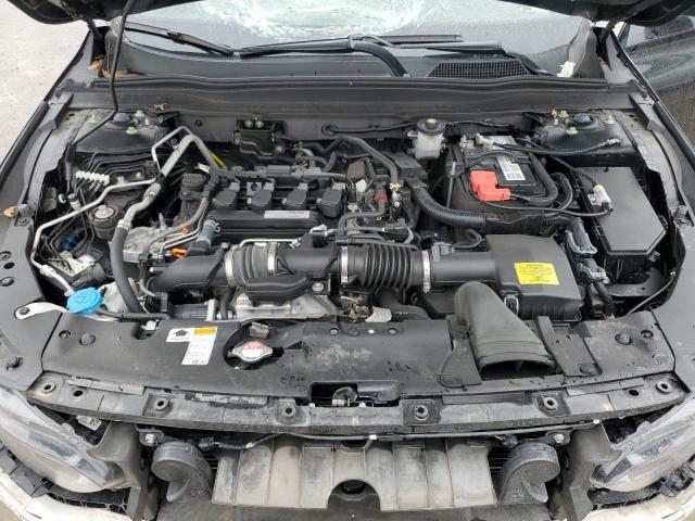 1HGCV1F5XJA010541 - 2018 HONDA ACCORD EXL BLACK photo 11