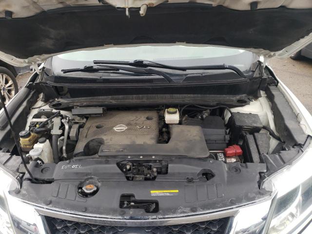 5N1AR2MM3DC638925 - 2013 NISSAN PATHFINDER S WHITE photo 12