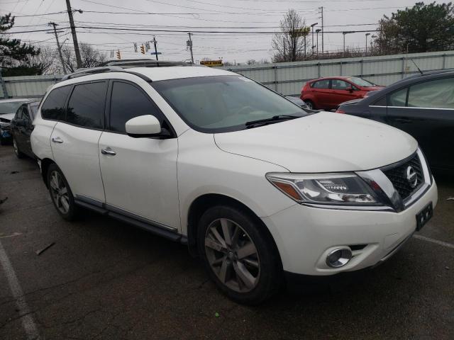 5N1AR2MM3DC638925 - 2013 NISSAN PATHFINDER S WHITE photo 4