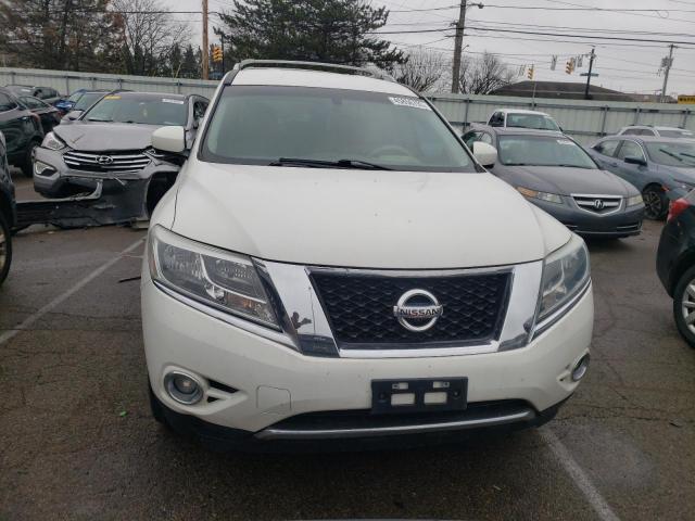 5N1AR2MM3DC638925 - 2013 NISSAN PATHFINDER S WHITE photo 5