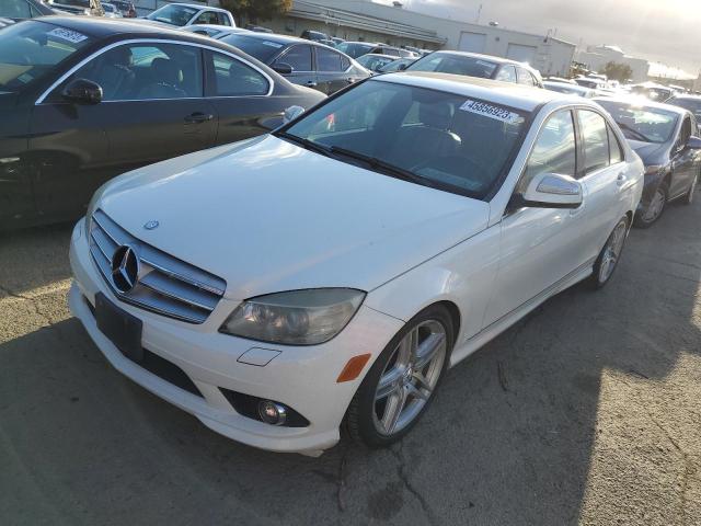 WDDGF56X98F137144 - 2008 MERCEDES-BENZ C 350 WHITE photo 1