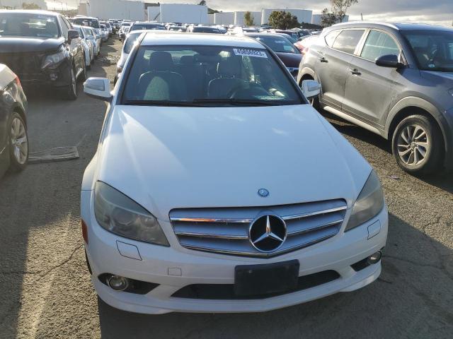 WDDGF56X98F137144 - 2008 MERCEDES-BENZ C 350 WHITE photo 5