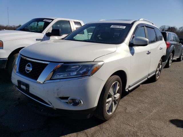 5N1AR2MM3DC663582 - 2013 NISSAN PATHFINDER S 白色 照片 1