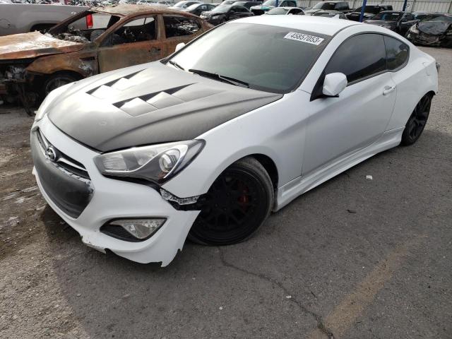 KMHHT6KJXFU125202 - 2015 HYUNDAI GENESIS CO 3.8L WHITE photo 1