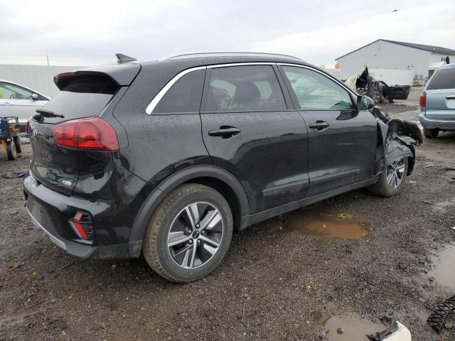 KNDCB3LC7M5479427 - 2021 KIA NIRO LX BLACK photo 3