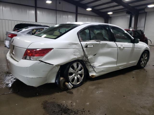 1HGCP2F86AA188067 - 2010 HONDA ACCORD EXL WHITE photo 3