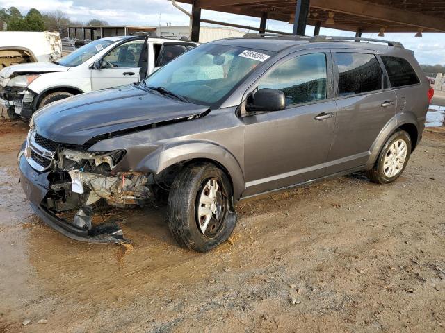 3C4PDCAB6FT617550 - 2015 DODGE JOURNEY SE GRAY photo 1