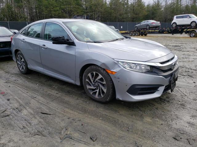 2HGFC2F70JH581385 - 2018 HONDA CIVIC EX SILVER photo 4