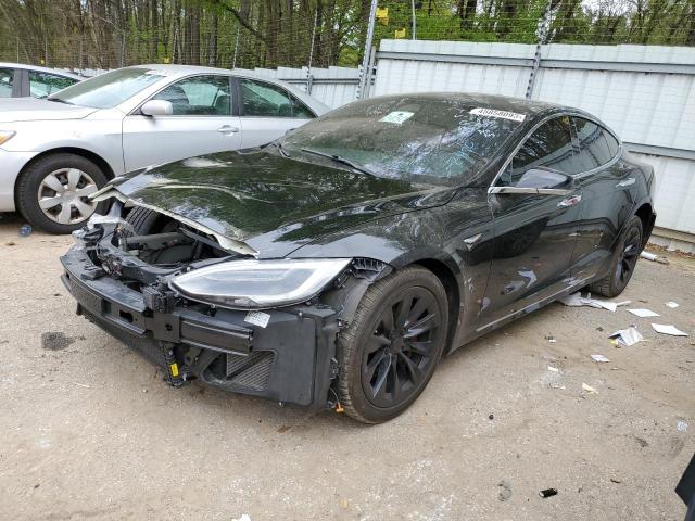 5YJSA1E27JF248822 - 2018 TESLA MODEL S Սև լուսանկար 1