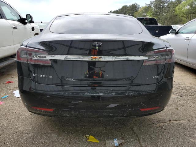 5YJSA1E27JF248822 - 2018 TESLA MODEL S Սև լուսանկար 6