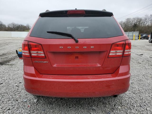 3C4PDCAB5JT519358 - 2018 DODGE JOURNEY SE RED photo 6