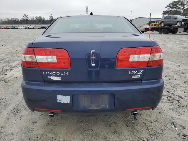 3LNHM28T67R610542 - 2007 LINCOLN MKZ BLUE photo 6