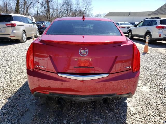 1G6AH5R32D0149588 - 2013 CADILLAC ATS LUXURY RED photo 6