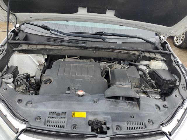 5TDKKRFH2GS152471 - 2016 TOYOTA HIGHLANDER XLE WHITE photo 12
