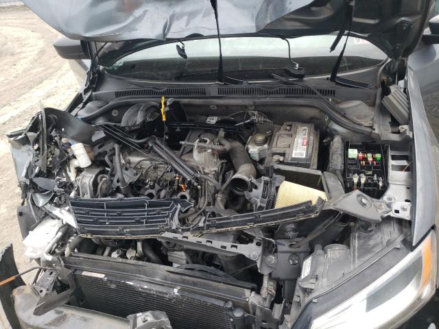 3VW2K7AJ8EM231460 - 2014 VOLKSWAGEN JETTA BASE 灰色 照片 7