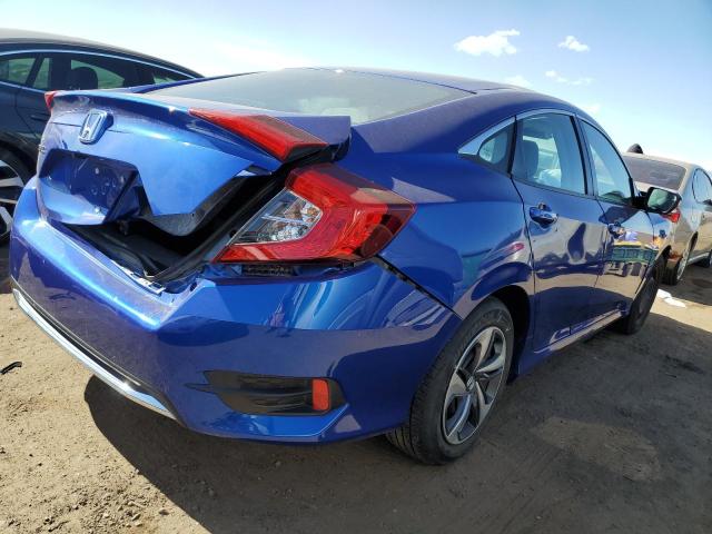 2HGFC2F69MH522654 - 2021 HONDA CIVIC LX BLUE photo 3