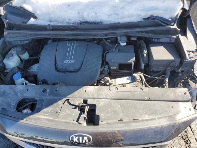 KNDMB5C10G6121342 - 2016 KIA SEDONA LX BLUE photo 12