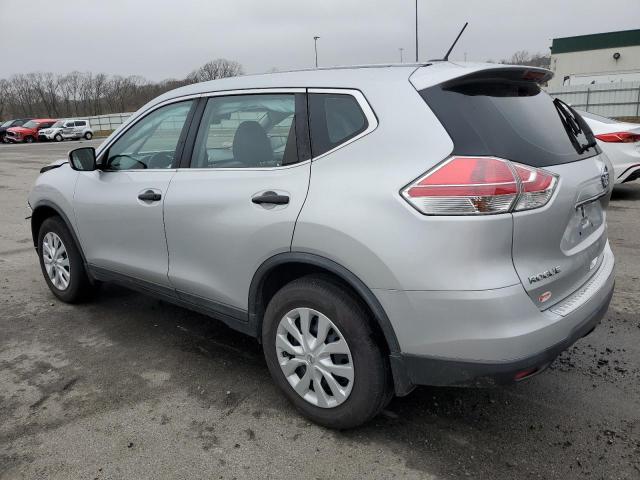 KNMAT2MV6GP660185 - 2016 NISSAN ROGUE S SILVER photo 2