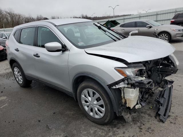 KNMAT2MV6GP660185 - 2016 NISSAN ROGUE S SILVER photo 4