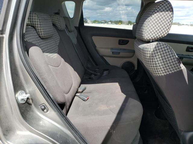 KNDJT2A22A7039334 - 2010 KIA SOUL + GRAY photo 10